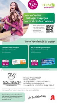 Aktueller mea - meine apotheke Prospekt für Düsseldorf mit  Seiten