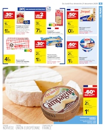 Prix et réduction Fromage dans le prospectus Carrefour Market en cours Offre Fromage dans le catalogue Carrefour Market du moment à la page 11