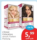 Coloration von L'Oréal für 5,99 € bei budni im Angebot Coloration von L'Oréal im aktuellen budni Prospekt