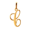 E.Leclerc - Pendentif alphabet en or jaune lettre C : offre du catalogue Promo Pendentif alphabet en or jaune lettre C à 73,00 € dans le catalogue E.Leclerc ""