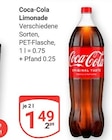 Aktuelle Coca Cola Angebote bei GLOBUS in Plauen Aktuelles Limonade Angebot bei GLOBUS in Plauen ab 1,49 €