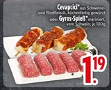 Cevapcici im Angebot bei EDEKA in Ravensburg Cevapcici Angebote bei EDEKA Ravensburg für 1,19 €
