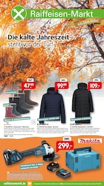 Kinderschuhe im Raiffeisenmarkt Prospekt in Bad Kreuznach Aktueller Raiffeisenmarkt Prospekt mit Kinderschuhe, "Die kalte Jahreszeit steht vor der Tür", Seite 1
