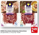 Herzstücke Schinkenheu-Rohschinken bei E center im Herrenberg Prospekt für 2,49 €