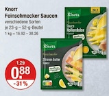 Feinschmecker Saucen von Knorr im aktuellen V-Markt Prospekt für 0,88 €