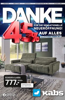 Ecksofa im Kabs Prospekt "45% AUF ALLES" mit 53 Seiten (Bremen)