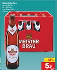 Meisterbräu Biere von Meisterbräu für 5,00 € bei Netto Marken-Discount im Angebot Meisterbräu Biere von Meisterbräu im aktuellen Netto Marken-Discount Prospekt