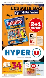 Catalogue Supermarchés de Hyper U à Malbuisson, avec 44 pages Prospectus Supermarchés de Hyper U à Malbuisson: "LES PRIX BAS Spécial Halloween", 44 pages, 21/10/2025 - 02/11/2025