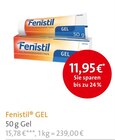 Aktuelles Fenistil GEL Angebot bei Meine Apotheken in Leipzig ab 11,95 €