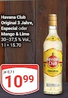 Aktuelle Havana Club Angebote bei GLOBUS in Bad Kreuznach Aktuelles Original 3 Jahre, Especial oder Mango & Lime Angebot bei GLOBUS in Bad Kreuznach ab 10,99 €