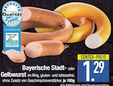 Bayerische Stadtwurst von  im aktuellen EDEKA Prospekt für 1,29 €