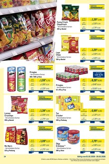 Chips im METRO Prospekt "Wochenengebote Händler + Gewinnspiel + Monats Mix" mit 28 Seiten (Aachen)