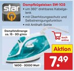 Aktuelles Dampfbügeleisen SW-103 Angebot bei Netto Marken-Discount in Salzgitter ab 7,49 €