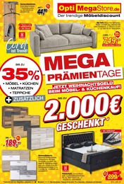 Opti-Megastore Prospekt "Mega Prämientage" für Backnang, 16 Seiten, 27.11.2023 - 16.12.2023