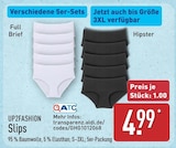Slips Full Brief Angebote von UP2FASHION bei ALDI Nord Jena für 4,99 €