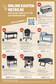 Holzkohlegrill im METRO Prospekt "Wochenangebote SCO + Outdoor" mit 76 Seiten (Hamm)