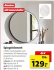 Spiegelelement schwarz  im aktuellen Hagebaumarkt Prospekt für 129,00 €