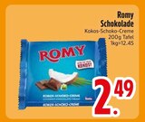 Schokolade Kokos-Schoko-Creme von Romy im aktuellen EDEKA Prospekt für 2,49 €