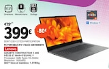 Pc portable ip3 17alc6 82kvookbfr - Lenovo à 399,00 € dans le catalogue E.Leclerc