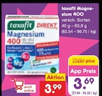 Magnesium 400 von taxofit im aktuellen Netto Marken-Discount Prospekt