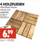 Wreesmann - Holzfliesen Klickfliese Akazie Angebot im Prospekt Holzfliesen Klickfliese Akazie bei Wreesmann im Prospekt "" für 6,99 €