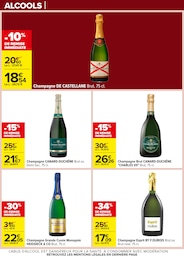 Prix et réduction Champagne dans le prospectus Carrefour en cours Offre Champagne dans le catalogue Carrefour du moment à la page 94