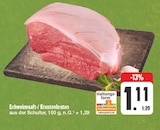 Schweinesaft-/ Krustenbraten Angebote bei EDEKA Zwickau für 1,11 €