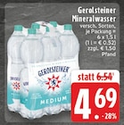 Mineralwasser im Angebot bei EDEKA in Hamm Mineralwasser Angebote von Gerolsteiner bei EDEKA Hamm für 4,69 €