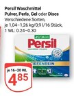 Waschmittel Pulver im Angebot bei GLOBUS in Rostock Waschmittel Pulver Angebote von Persil bei GLOBUS Rostock für 4,85 €