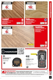 Prix et réduction Mètre Ruban dans le prospectus Brico Dépôt en cours Offre Mètre Ruban dans le catalogue Brico Dépôt du moment à la page 15