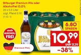 Aktuelles Premium Pils oder Alkoholfrei 0,0% Angebot bei Netto Marken-Discount in Ludwigshafen (Rhein) ab 10,99 €