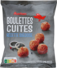 BOULETTES CUITES RECETTE SUÉDOISE SURGELÉES AUCHAN - AUCHAN - Auchan Hypermarché à Castres BOULETTES CUITES RECETTE SUÉDOISE SURGELÉES AUCHAN - AUCHAN en promo chez Auchan Hypermarché Castres à 9,70 €