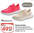 Damen-Sneaker im Angebot bei GLOBUS in Weimar Damen-Sneaker Angebote von Tamaris bei GLOBUS Weimar für 49,99 €