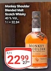 Blended Malt Scotch Whisky im Angebot bei GLOBUS in Erfurt Blended Malt Scotch Whisky Angebote von Monkey Shoulder bei GLOBUS Erfurt für 22,99 €