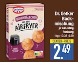 Dr Oetker im EDEKA Prospekt Backmischung Quarkbällchen aus dem Airfryer von Dr. Oetker im aktuellen EDEKA Prospekt für 2,49 €