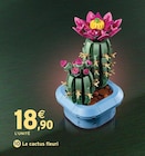 Le cactus fleuri - LEGO BOTANICALS - Intermarché Hyper à Toulon Le cactus fleuri - LEGO BOTANICALS en promo chez Intermarché Hyper Toulon à 18,90 €