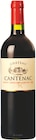 AOP Saint-Emilion Grand Cru Rouge 2018 - CHÂTEAU CANTENAC dans le catalogue Intermarché Super