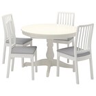 Tisch und 4 Stühle weiß weiß/Orrsta hellgrau Angebot im IKEA Prospekt Tisch und 4 Stühle weiß weiß/Orrsta hellgrau im IKEA Prospekt zum Preis von 568,96 €