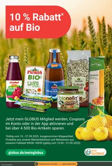 Treuepunkte Angebot im GLOBUS Prospekt, gültig von 15.09.2025 bis 20.09.2025 Treuepunkte Angebot im aktuellen GLOBUS Prospekt auf Seite 16