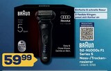 52-N1000s F1 Series 5 Nass-/Trockenrasierer im Angebot bei EURONICS in Soest 52-N1000s F1 Series 5 Nass-/Trockenrasierer Angebote von Braun bei EURONICS Soest für 59,99 €