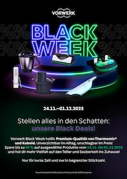 VORWERK Prospekt für Leinefelde: "BLACK WEEK", 1 Seite, 24.11.2025 - 29.11.2025