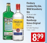 Finsbury London Dry Gin, Wild Strawberry Gin oder Helbing Hamburgs feines Original Angebote bei famila Nordost Lüneburg für 8,99 €