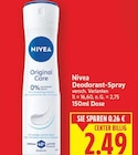Deodorant-Spray von Nivea für 2,49 € bei E center im Angebot Deodorant-Spray von Nivea im aktuellen E center Prospekt