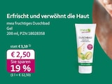 mea - meine apotheke - fruchtiges Duschbad Gel Angebot im Prospekt fruchtiges Duschbad Gel bei mea - meine apotheke im Prospekt "" für 2,50 €