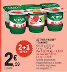 Activia fraise - DANONE à 2,59 € dans le catalogue E.Leclerc
