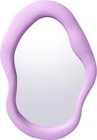 Spiegel aus Kunststoff, gewellt flieder (40x25 cm) von dm home im aktuellen dm-drogerie markt Prospekt