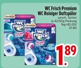 Premium WC Reiniger Duftspüler im Angebot bei EDEKA in Germering Premium WC Reiniger Duftspüler Angebote von WC Frisch bei EDEKA Germering für 1,89 €