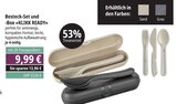 Besteck-Set und -Box »KLIKK READY« bei E center im Laupheim Prospekt für 9,99 €