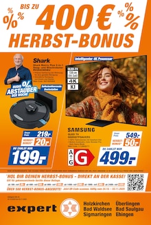 expert Prospekt der Woche "Top Angebote" Seite 1, 24.10.2025 bis 03.11.2025 für Sigmaringen Aktueller expert Prospekt "Top Angebote" Seite 1 von 12 Seiten für Sigmaringen