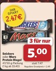 Aktuelle Snickers Angebote bei combi in Bielefeld Aktuelles Snickers Protein Riegel Angebot bei combi in Bielefeld ab 5,00 €